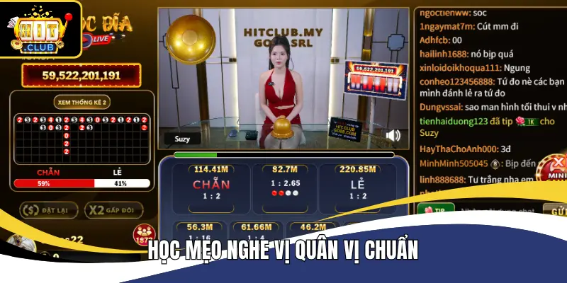 Học mẹo nghe vị quân vị chuẩn